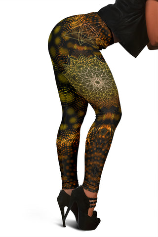 Merkaba | Womens Leggings by Cosmic Shiva