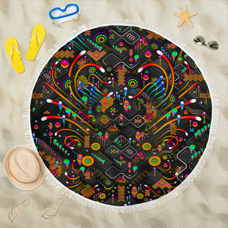 Steps Orange Beach Blanket | TAS Visuals