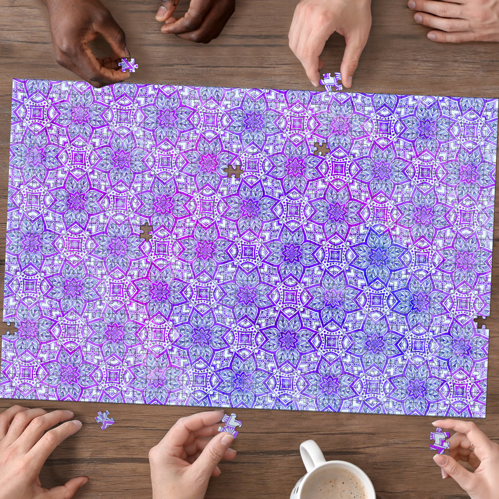 Cameron Gray | Mandala Pattern | 500-1000 PC Jigsaw Puzzle