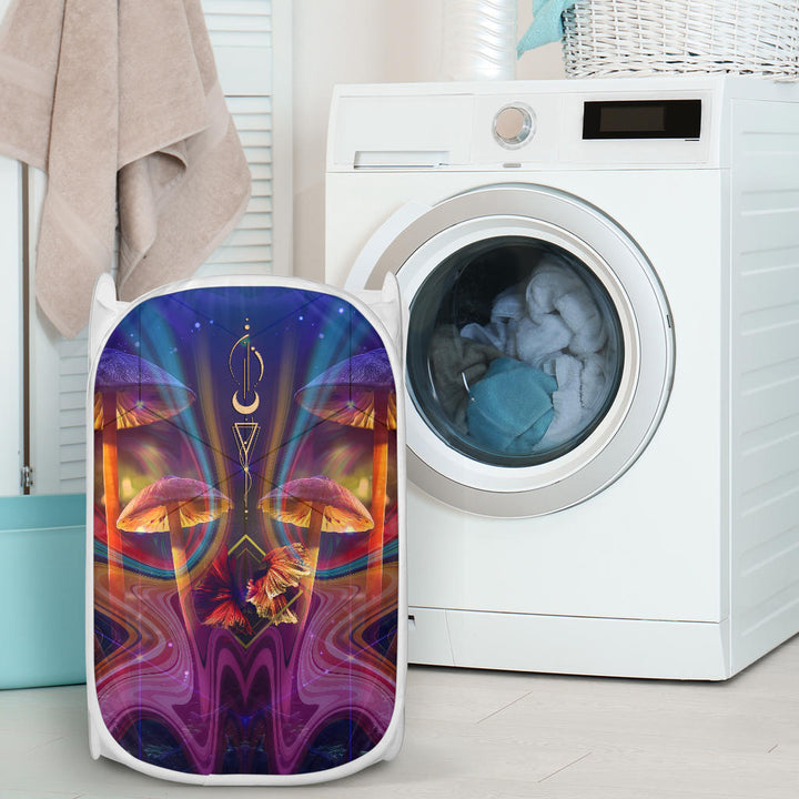 BlueKinoko | Laundry Hamper by Cosmic Shiva