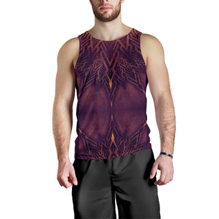 Mystical Aum Chakra Mandala - Amethyst | Tank Top | Mandalazed