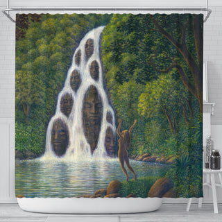 Fountain of Youth | Shower Curtain | Mark Henson