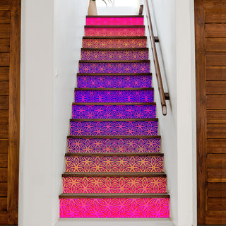 Sacral Bloom II | Stair Stickers | Hakan Hisim