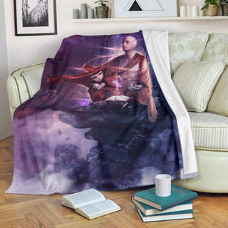 Insight Meditation | Premium Microfleece Blanket | Cameron Gray