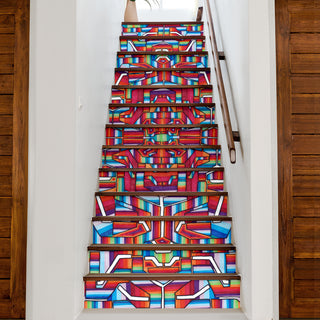 Breakthrough Stair Stickers | Lachlan Wardlaw