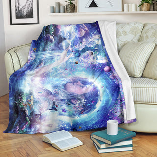 Dancing Dreams | Premium Microfleece Blanket | Cameron Gray
