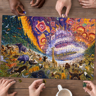 March of Progress | Puzzle | Mark Henson