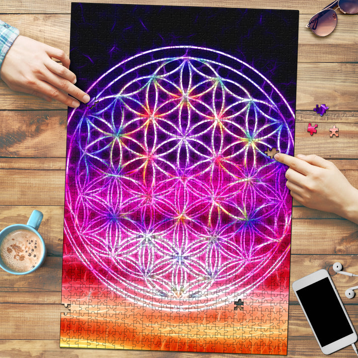 Flower of life Puzzle | IMRAN