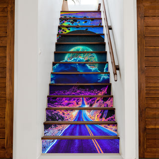 Over The Horizon Stair Stickers | Geoglyser