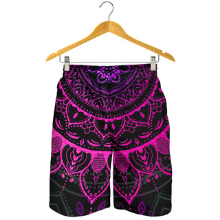 Cameron Gray | Neon Mandala | Men's Shorts