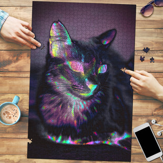 Psy Kitty | Puzzle | Hubert Solczynski