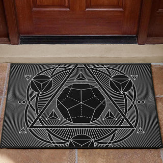 Dodecahedron Door Mat | Brock Springstead