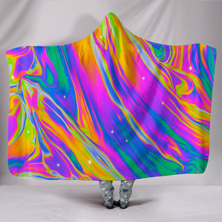 NEGATIVE HOODED BLANKET | MALA VIDA