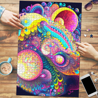 COLOR SPLASH 500/1000 PIECE PUZZLE | ACIDMATH GUY
