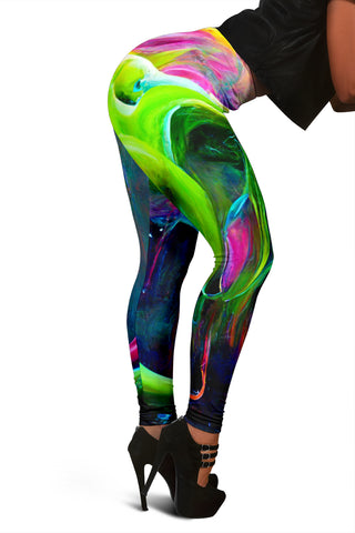 Cameron Gray | Paint Splash | Women's Leggings