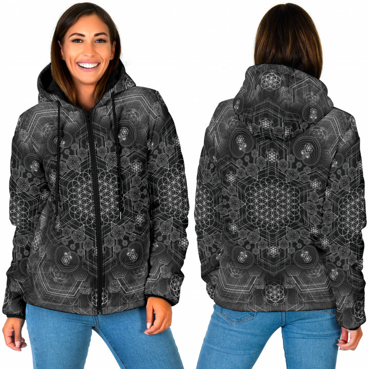 UNVEILING THE GRID | WOMEN'S PADDED JACKET | YANTRART