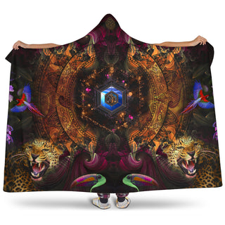 LucidDreams | Hooded Blanket by Cosmic Shiva