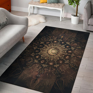 Zodiac Calendar Mandala - Earth | Rug | Mandalazed