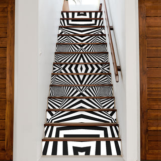 Closed Eye Visuals | Stair Stickers | Hubert Solczynski