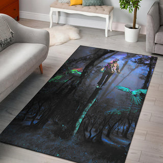 Glitch Forest Rug | Hubert S