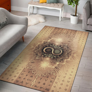 Snake of Infinity | Rug | Mandalazed