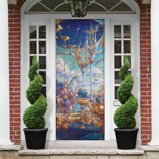 The Star of a New Day Door Sock | Marcelo Germana