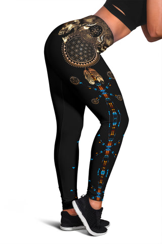 AfterLife | Womens Leggings by Cosmic Shiva