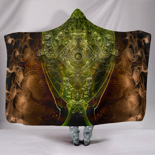 RÃ | Hooded Blanket by Cosmic Shiva