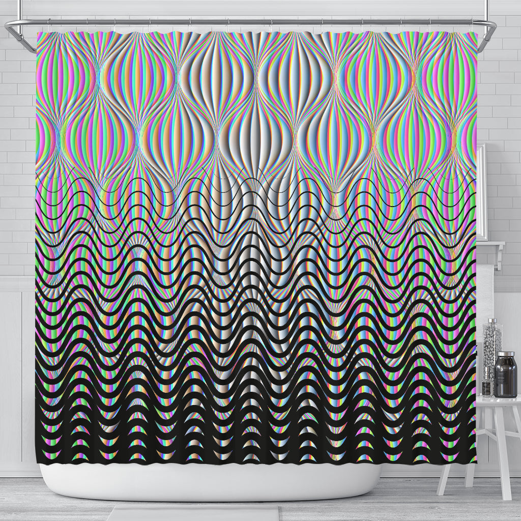 Shockwave | Shower Curtain | Hakan Hisim