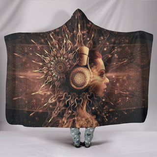 Endless Power of Music Mandala | Hooded Blanket | Mandalazed