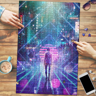 Neon Zone | Jigsaw Puzzle | Cameron Gray