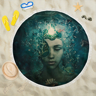 Beautiful and Broken | Beach Blanket | Cameron Gray