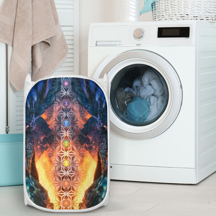 Cha-Kra | Laundry Hamper by Cosmic Shiva
