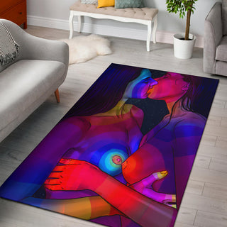 Psychedelic Kiss Rug | Phazed 18+