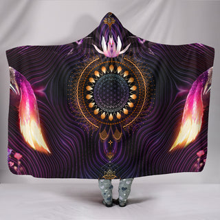 Humming || Hooded Blanket by Cosmic Shiva