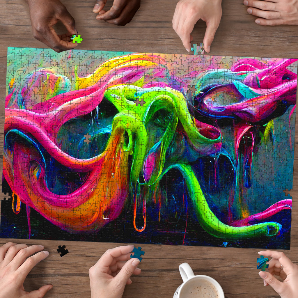 Cameron Gray | Paint Splash | 500-1000 Piece Puzzle