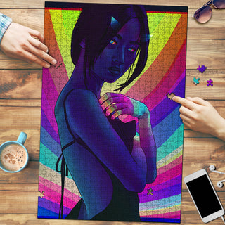 RAINBOW GIRL PUZZLE | PHAZED