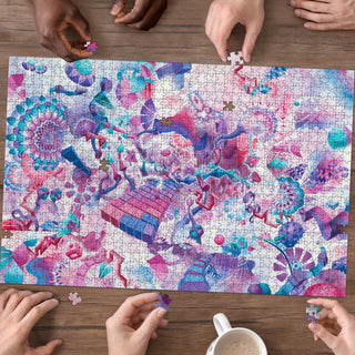 Entheogenic Vimana | Premium Wood Jigsaw Puzzle | Dylan Thomas Brooks