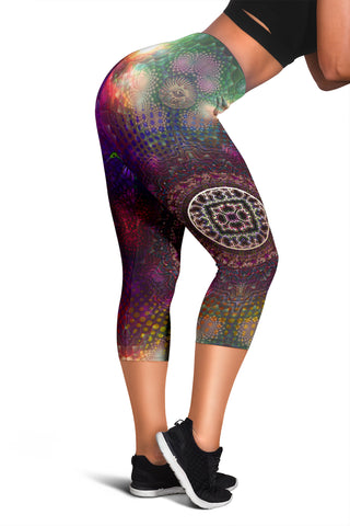 PACHAMAMA || Womens Capris || by Cosmic Shiva