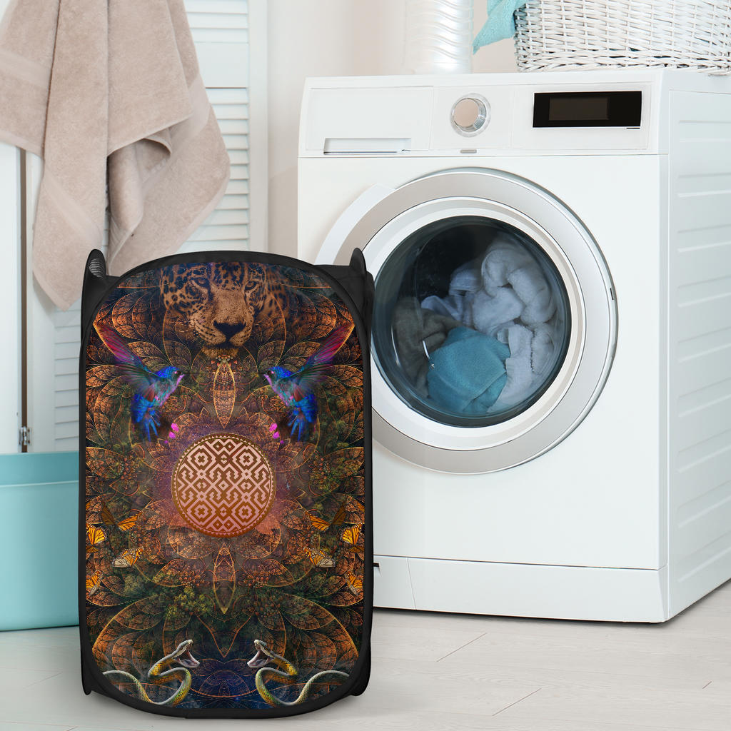 Chakruna | Laundry Hamper by Cosmic Shiva
