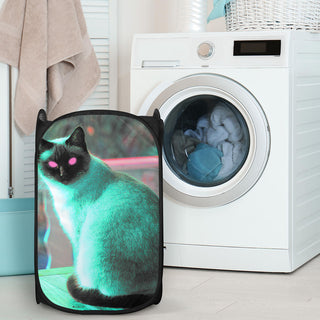 Evil Kitty | Laundry Hamper | Hubert Solczynski