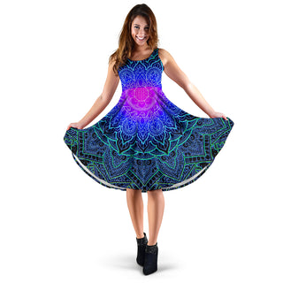 MANDALA LOVE WOMENS DRESS | CAMERON GRAY