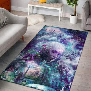 Discovering The Cosmic Consciousness | Floor Rug | Cameron Gray