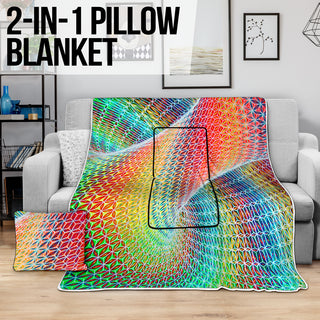 Vortex Pillow Blanket | Bart Van Hertrum