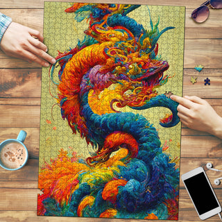 New Years Dragon 2 Puzzle | Michael Garfield