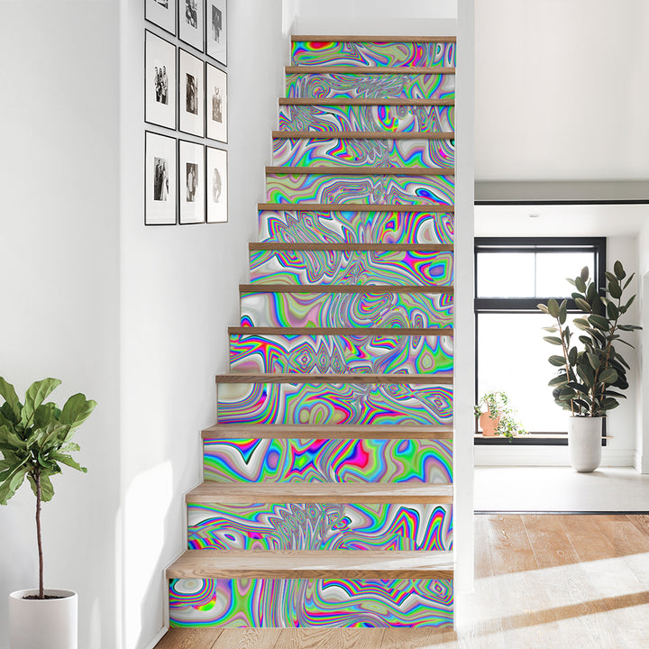 GREEN ACID Stair Stickers | Hubert S