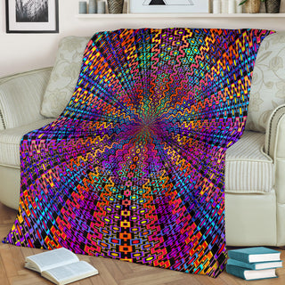 Rainbow Flow | Micro Fleece Blanket | Hakan Hisim