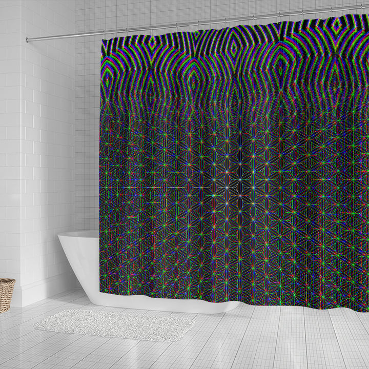 Starflow | Shower Curtain | Hakan Hisim