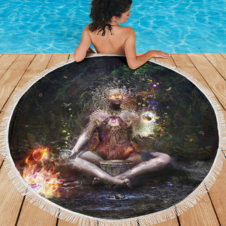 Sacrament For The Sacred Dreamers | Beach Blanket | Cameron Gray