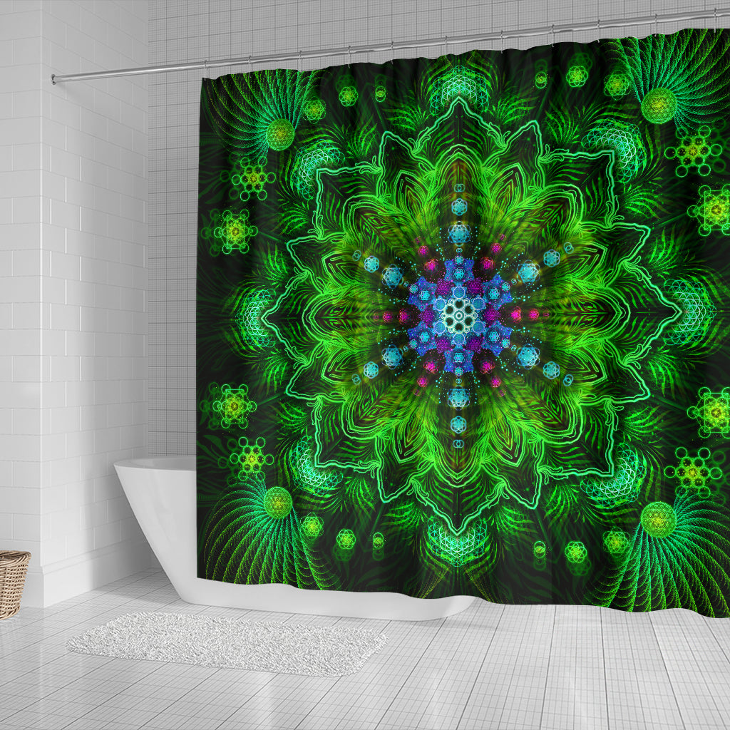 Metaphysical Jungle Shower Curtain | Yantrart